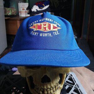 Vintage Texas Refinery Corporation Fort Worth Snap Hat Cap